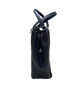 Load image into Gallery viewer, GUESS Los Angeles Handbag Satchel Purse Black Double Handled Shoulder bag Logo
