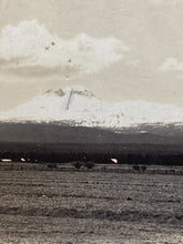 Load image into Gallery viewer, Real Photo Postcard Three Sisters &amp; Broken Top Mc Kenzie Pass Highway Redmond OR
