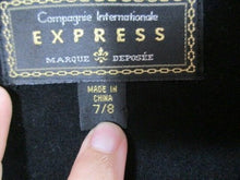 Load image into Gallery viewer, Express Compagnie International Jacket Women 7/8 Extra Large Black Blazer Pocket
