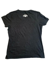 Load image into Gallery viewer, Haley Davidson Shirt Womens Extra Large Black Renew The Ride Eagle Motorcycle
