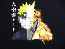 Load image into Gallery viewer, Naruto Shippuden Shirt Womens 2X Black Sage Mode Nine Tails Anime Plus Ladies
