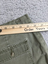 Load image into Gallery viewer, Eddie Bauer Shorts Womens 12 (32" Waist) Sage Green Flat Front 3.5" Inseam Lady
