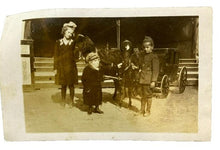 Load image into Gallery viewer, Real Photo Postcard Dolletta Dodd The World’s Smallest Mother Horse Buggy Midget
