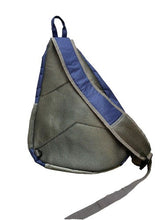 Load image into Gallery viewer, Disney Backpack Cruise Line Castaway Club Member Blue Sling Shoulder Bag
