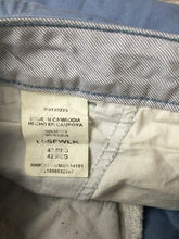 Load image into Gallery viewer, Wrangler Shorts Adult 42 Blue Flat Front Cargo Outdoor Utility 9.7" Inseam Mens
