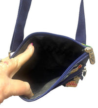 Load image into Gallery viewer, NGirl Pineapple Purse 3 Tier Messenger Bag Adjustable Crossbody Strap
