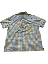 Load image into Gallery viewer, GH Bass Co Shirt Adult Extra Large Blue Plaid Button Up Oversized Casual Mens
