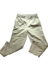 Load image into Gallery viewer, Vintage Dockers Pants Adult 38x32 Khaki Green Straight Leg Pleated Chino Mens
