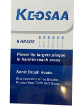 Load image into Gallery viewer, Keosaa Replacement Toothbrush Heads Sonic Electric Brush Dental Care Tool 10PK
