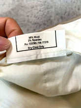 Load image into Gallery viewer, Kenneth Cole Pants Adult 40x29.4 Tan Awareness Straight Wool Spandex Dress Mens
