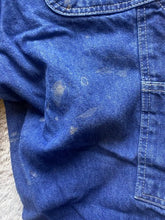 Load image into Gallery viewer, Carhartt Jeans Adult 30x30 Blue Denim Dungaree Fit Carpenter Workwear 382-83 Men
