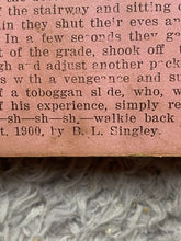 Load image into Gallery viewer, VTG Keystone Stereoview Photo Card 1898 Chilkoot Pass Alaska Klondike Gold Rush
