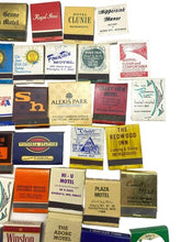 Load image into Gallery viewer, Lot Of 50 Vintage Hotel Matchbook Stick Matches Advertising Camel Winston
