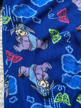 Load image into Gallery viewer, Lot of 2 Pajama Pants Womens Large Pink Blue Fleece Disney AOP Eeyore Candy Cane
