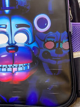 Load image into Gallery viewer, FNAF Backpack Five Nights At Freddies Mini School Mesh Pockets NEW
