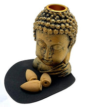 Load image into Gallery viewer, Backflow Magic Incense Burner Buddha Head 13283
