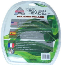 Load image into Gallery viewer, XBOX 360 Headset Arsenal Gaming AX36HDSETB Over Ear Mic Noise Cancelling NEW
