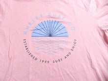 Load image into Gallery viewer, Hurley Shirt Womens Medium Pink Surfing Beach Logo Surf Surfer Classic Ladies
