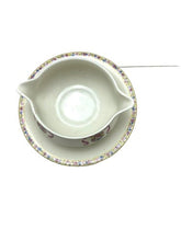Load image into Gallery viewer, Theodore Haviland St Regis Gravy Boat with Attached Underplate New York Flower

