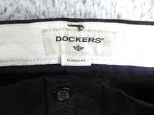 Load image into Gallery viewer, Dockers Pants Adult 40x32 Black Classic Fit Trouser Stretch Straight Dress Mens
