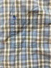 Load image into Gallery viewer, GH Bass Co Shirt Adult Extra Large Blue Plaid Button Up Oversized Casual Mens
