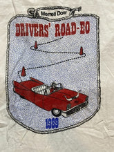 Load image into Gallery viewer, VTG Car Shirt Womens Extra Large Merrell Dow Single Stitch Driver's Road-Eo 80s
