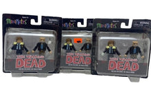 Load image into Gallery viewer, Minimates The Walking Dead Action Figures Rick Grimes Douglas Monroe Lot of 3
