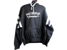 Load image into Gallery viewer, Badger Sport Sweatshirt Adult 2XL XXL Black Crusaders Sawyer's Dad Hoodie Mens
