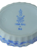 Load image into Gallery viewer, Vintage Seltmann WEIDEN Germany U.S.Z. China Blau 10 Porcelain Sugar Dish &amp; Lid

