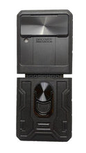 Load image into Gallery viewer, Galaxy Samsung Z Flip 3 Phone Case Black Slide Cover Ring Stand NEW
