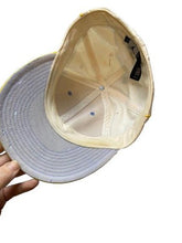 Load image into Gallery viewer, Air Jordan Wings Hat Cap 7 3/8 Baseball Jumpman Carmelo Anthony Wool Gray Beige
