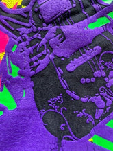 Load image into Gallery viewer, VTG Rock N' Roll Shirt Womens Large Lumo Girl Guitar Glow in The Dark 90s Ladies
