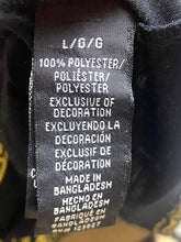 Load image into Gallery viewer, Drill Clothing Shirt Adult Large Black Gold AOP Medallion Medusa Head Mens
