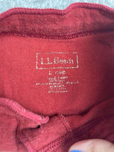 Load image into Gallery viewer, LL Bean Shirt Adult Large Red River Drivers Henley Double Layer Wool Blend Mens

