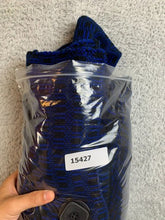 Load image into Gallery viewer, Sioni Studio Sweater Womens 2X Blue Black Button Front Cardigan Wool Blend
