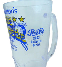 Load image into Gallery viewer, 2 VTG Dolly Parton Mug Cowboy Boot Dixie Stampede 2003 Myrtle Beach SC Pepsi
