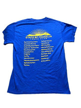 Load image into Gallery viewer, Railroad Days Shirt Adult Medium Blue Road Race 37th Appalachia Power Walk Mens
