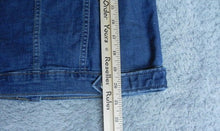 Load image into Gallery viewer, Lee Jacket Womens Extra Small Blue Button Dow Collared Riders Denim Ladies
