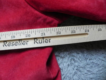 Load image into Gallery viewer, Worthington Jacket Womens Extra Large SUEDE Red Button Down Pocket Blazer Ladies
