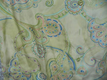 Load image into Gallery viewer, Tommy Bahama Shirt Womens Medium Button Down Hawaiian Paisley Ladies
