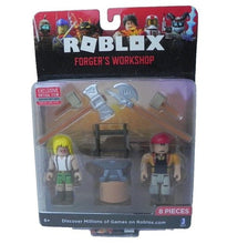 Load image into Gallery viewer, Roblox Forger's Workshop Forger Adventurer 8 Piece Figure Playset NEW

