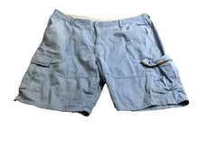 Load image into Gallery viewer, Wrangler Shorts Adult 42 Blue Flat Front Cargo Outdoor Utility 9.7" Inseam Mens
