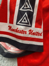 Load image into Gallery viewer, Manchester United Jersey Adult Small Red Black David Beckham Retro Football Mens
