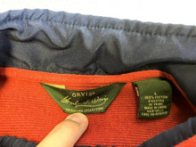 Load image into Gallery viewer, Orvis Shirt Adult Large Red 1/4 Zip Mock Neck Signature Collection Outerwear Men
