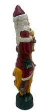 Load image into Gallery viewer, Old World Santa Candlestick Holder St. Nick Christmas Red Suit Reindeer Original
