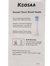 Load image into Gallery viewer, Keosaa Replacement Toothbrush Heads Sonic Electric Brush Dental Care Tool 10PK
