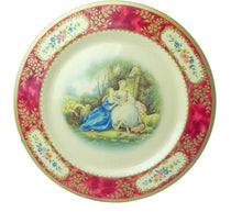 Load image into Gallery viewer, Vintage Baret Ware Circle The Love Letter Metal Serving Tray England 10"
