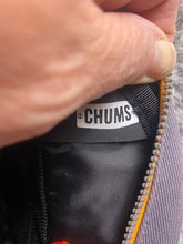 Load image into Gallery viewer, Chums Fanny Pack Black Gray Running Hiking Festival Light Up Flashing
