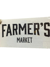 Load image into Gallery viewer, Farmers Market Wall Art Home Decor Farmhouse Wood Sign
