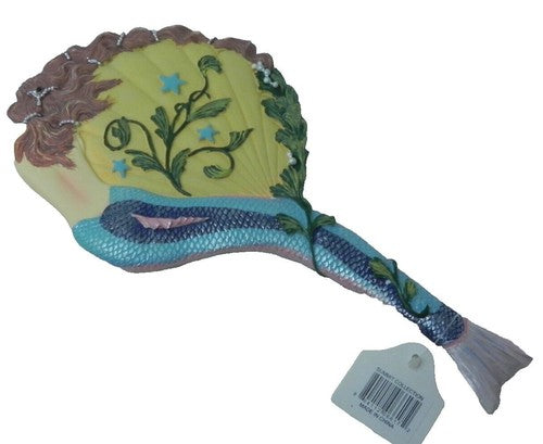 NEW Mermaid Hand Mirror Vanity Beauty Accessory Fantasy - 10.5